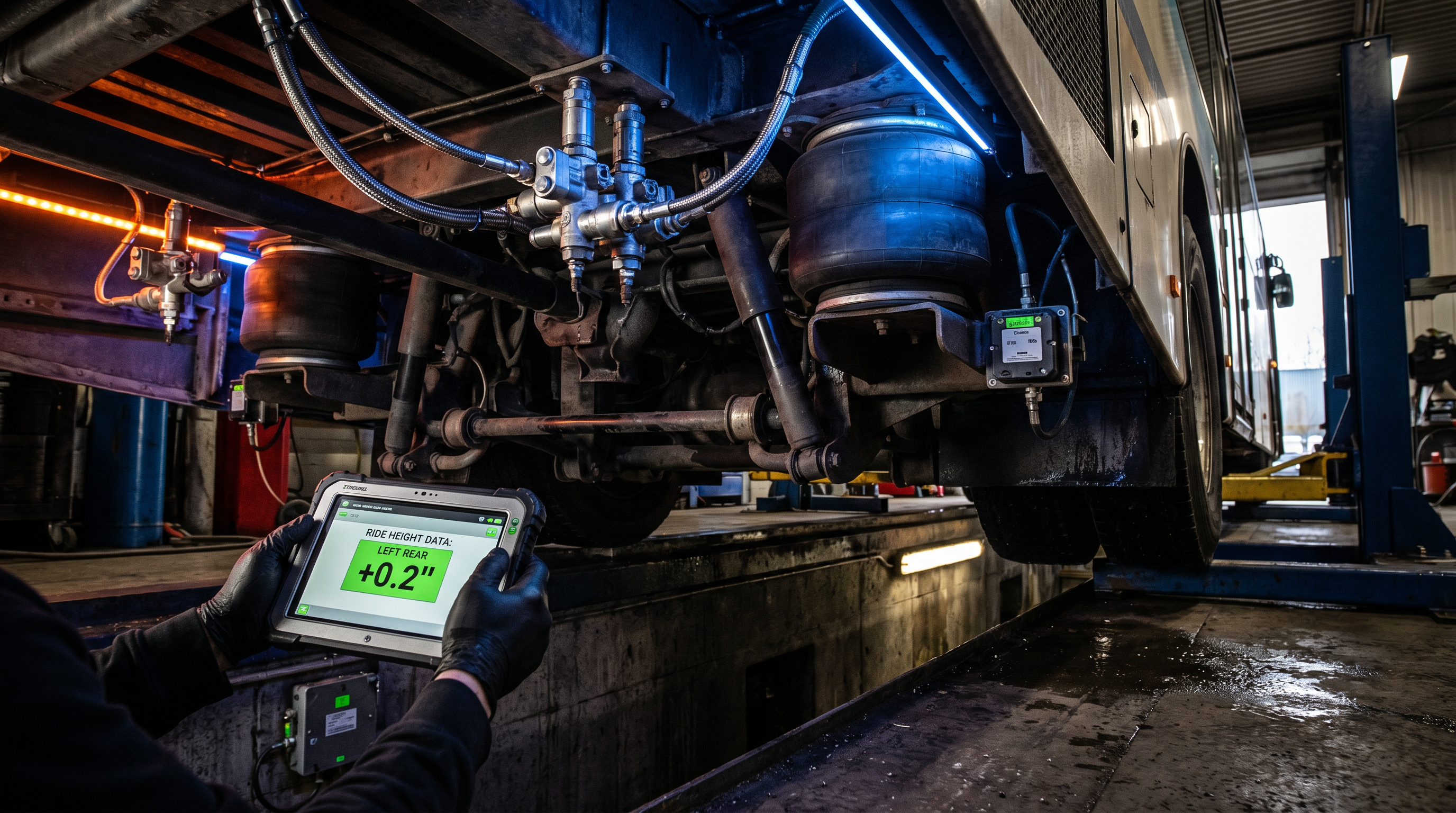 Suspension diagnostic
